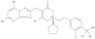 Benzeneacetonitrile,4-[2-[(2R)-2-cyclopentyl-5-[(5,7-dimethyl[1,2,4]triazolo[1,5-a]pyrimidin-2-yl)…