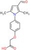 [4-(3-formyl-2,5-dimethyl-1H-pyrrol-1-yl)phenoxy]acetic acid