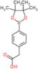 [4-(4,4,5,5-tetramethyl-1,3,2-dioxaborolan-2-yl)phenyl]acetic acid