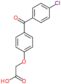 [4-(4-chlorobenzoyl)phenoxy]acetic acid