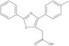 4-(4-Methylphenyl)-2-phenyl-5-thiazoleacetic acid