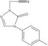 4,5-Dihydro-4-(4-methylphenyl)-5-oxo-1H-1,2,4-triazole-1-acetonitrile