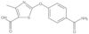 2-[4-(Aminocarbonyl)phenoxy]-4-methyl-5-thiazolecarboxylic acid