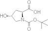 1-(1,1-Dimetiletil) (2S,4R)-4-hidroxi-1,2-pirrolidinedicarboxilato