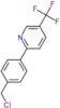 2-[4-(chloromethyl)phenyl]-5-(trifluoromethyl)pyridine