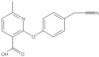 2-[4-(Cyanomethyl)phenoxy]-6-methyl-3-pyridinecarboxylic acid