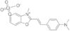 2-(4-dimethylaminostyryl)-N-methyl-*benzoxazolium