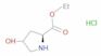 Ethyl trans-4-hydroxy-L-prolinate hydrochloride