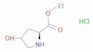 L-Proline, 4-hydroxy-, ethyl ester, hydrochloride (1:1), (4R)-