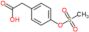 2-(4-methylsulfonyloxyphenyl)acetic acid