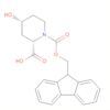 1,2-Piperidinedicarboxylic acid, 4-hydroxy-, 1-(9H-fluoren-9-ylmethyl)ester, (2S,4R)-