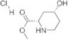 (2S,4R)-methyl 4-hydroxypiperidine-2-carboxylate hydrochloride