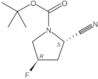 1,1-Dimethylethyl (2S,4R)-2-cyano-4-fluoro-1-pyrrolidinecarboxylate