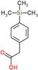 [4-(trimethylsilyl)phenyl]acetic acid