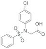 2-[4-CHLORO(PHENYLSULFONYL)ANILINO]ACETIC ACID