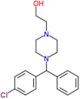 2-[4-[(4-chlorophenyl)-phenylmethyl]piperazin-1-yl]ethanol