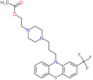 2-(4-{3-[2-(trifluoromethyl)-10H-phenothiazin-10-yl]propyl}piperazin-1-yl)ethyl acetate