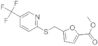 methyl 5-({[5-(trifluoromethyl)-2-pyridyl]thio}methyl)-2-furoate