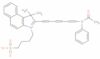 2-[6-(acetylphenylamino)hexa-1,3,5-trienyl]-1,1-dimethyl-3-(4-sulphonatobutyl)-1H-benz[i]indolium