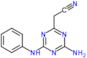 [4-amino-6-(phenylamino)-1,3,5-triazin-2-yl]acetonitrile