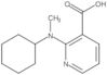 3-Pyridinecarboxylic acid, 2-(cyclohexylmethylamino)-