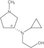 2-[Cyclopropyl[(3R)-1-methyl-3-pyrrolidinyl]amino]ethanol