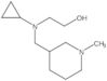 2-[Cyclopropyl[(1-methyl-3-piperidinyl)methyl]amino]ethanol