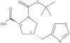 1-(1,1-Dimethylethyl) (2S,4S)-4-(4-thiazolylmethyl)-1,2-pyrrolidinedicarboxylate