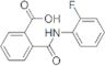 2-[[(2-FLUOROPHENYL)AMINO]CARBONYL]-BENZOIC ACID