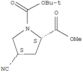 1-(1,1-Dimethylethyl) 2-methyl (2S,4S)-4-cyano-1,2-pyrrolidinedicarboxylate