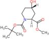 O1-tert-butyl O2-methyl (2S,4S)-4-hydroxypiperidine-1,2-dicarboxylate