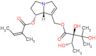 (1R,7aR)-7-[({(2R)-2,3-dihydroxy-2-[(1S)-1-hydroxyethyl]-3-methylbutanoyl}oxy)methyl]-2,3,5,7a-tetrahydro-1H-pyrrolizin-1-yl (2Z)-2-methylbut-2-enoate (non-preferred name)