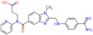 N-[(2-{[(4-carbamimidoylphenyl)amino]methyl}-1-methyl-1H-benzimidazol-5-yl)carbonyl]-N-pyridin-2-yl-beta-alanine