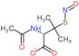 (2R)-2-(acetylamino)-3-methyl-3-(nitrososulfanyl)butanoate