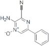 2-amino-3-cyano-5-phenylpyrazin-1-ium-1-olate
