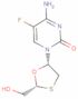 (+)-2'-Desoxy-3'-thia-5-fluorocytidin