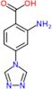 2-amino-4-(1,2,4-triazol-4-yl)benzoic acid