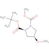 1,2-Pyrrolidinedicarboxylic acid, 4-methoxy-, 1-(1,1-dimethylethyl)2-methyl ester, (2S,4S)-