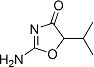2-AMINO-5-ISOPROPYL-1,3-OXAZOL-4(5H)-ONE