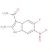 1H-Indole-3-carboxamide, 2-amino-5-fluoro-6-nitro-