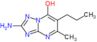 2-Amino-5-methyl-6-propyl[1,2,4]triazolo[1,5-a]pyrimidin-7-ol