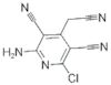 2-AMINO-6-CHLORO-4-(CYANOMETHYL)PYRIDINE-3,5-DICARBONITRILE