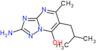 2-amino-6-isobutyl-5-methyl-[1,2,4]triazolo[1,5-a]pyrimidin-7-ol