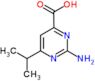 2-amino-6-isopropyl-pyrimidine-4-carboxylic acid