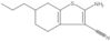2-Amino-4,5,6,7-tetrahydro-6-propylbenzo[b]thiophene-3-carbonitrile