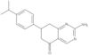 2-Amino-7,8-diidro-7-[4-(1-metiletil)fenil]-5(6H)-quinazolinona