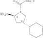 1,2-Pyrrolidinedicarboxylicacid, 4-cyclohexyl-, 1-(1,1-dimethylethyl) ester, (2S,4S)-