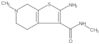 2-Amino-4,5,6,7-tetrahydro-N,6-dimethylthieno[2,3-c]pyridine-3-carboxamide