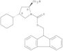 1,2-Pyrrolidinedicarboxylicacid, 4-cyclohexyl-, 1-(9H-fluoren-9-ylmethyl) ester, (2S,4S)-