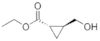 Cyclopropanecarboxylic acid, 2-(hydroxymethyl)-, ethyl ester, (1S-trans)- (9CI)